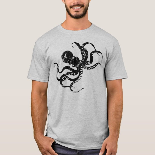 Release The Kraken!  Awesome Octopus Shirt (Front)