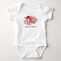 Release The Kraken Cute Little Octopus Baby Suit