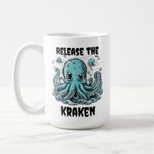 Release the KRAKEN! Cute Octopus Coffee Mug
