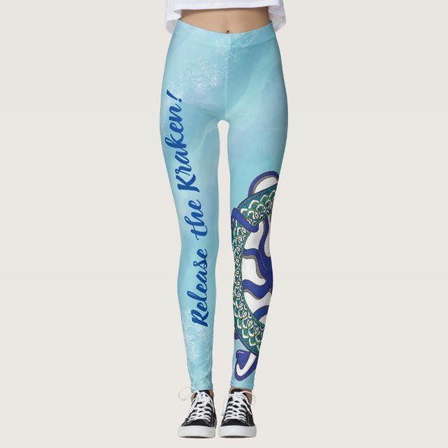 Release the Kraken Leggings (Front)