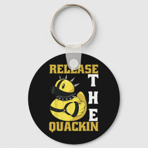 Release The Quackin Gym Bodybuilding --  Keychain