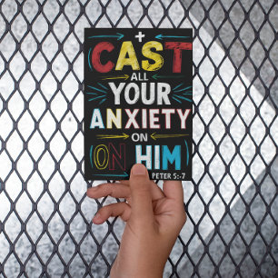 Release Your Worries, Embrace Peace Postcard