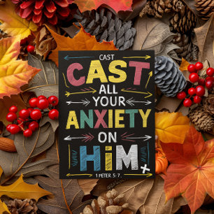 Release Your Worries, Embrace Peace Postcard