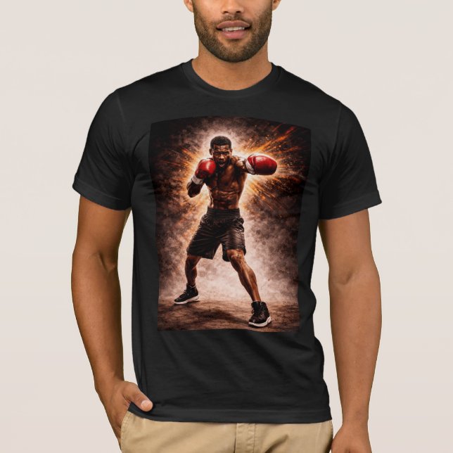Relentless Force – Boxing Power T-Shirt (Front)