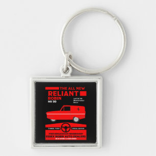 Reliant Robin Car Keychain