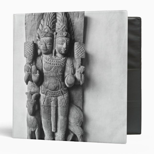 Relief depicting a double-headed image of Agni Binder (Front/Inside)