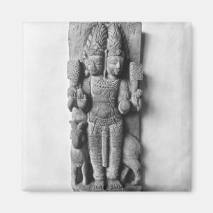 Relief depicting a double-headed image of Agni Magnet