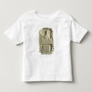 Relief depicting a flower and vegetable seller toddler t-shirt