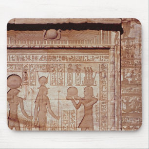 Relief depicting a pharaoh mouse pad