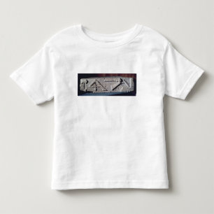 Relief depicting a stonemason's instrument toddler t-shirt