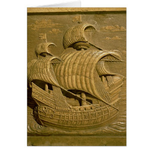 Relief depicting a Venetian galleon