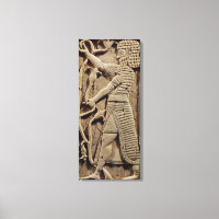 Relief depicting a warrior
