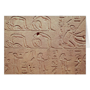 Relief depicting acrobats and a harpist