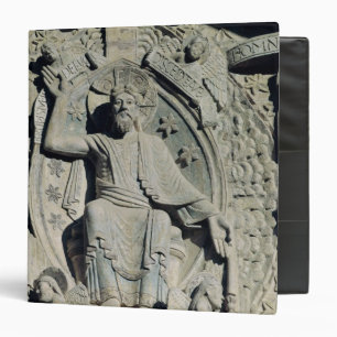 Relief depicting Christ in Glory Binder