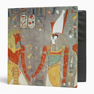 Relief depicting Horemheb before Horus Binder