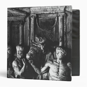 Relief depicting preparations for a sacrifice binder