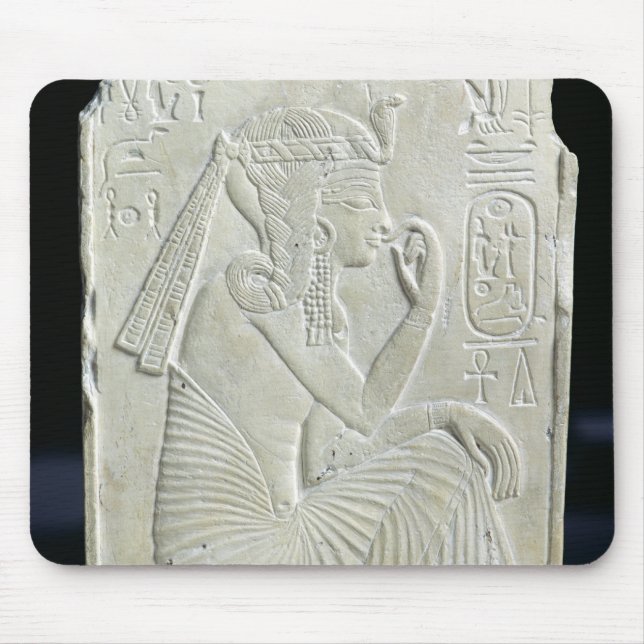 Relief depicting Ramesses II  as a child Mouse Pad (Front)