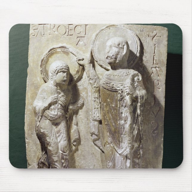 Relief depicting St. Hilary Mouse Pad (Front)