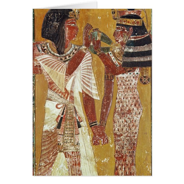 Relief depicting the Goddess Hathor placing (Front)