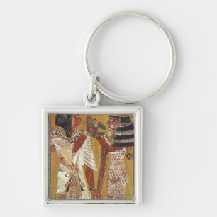 Relief depicting the Goddess Hathor placing Keychain