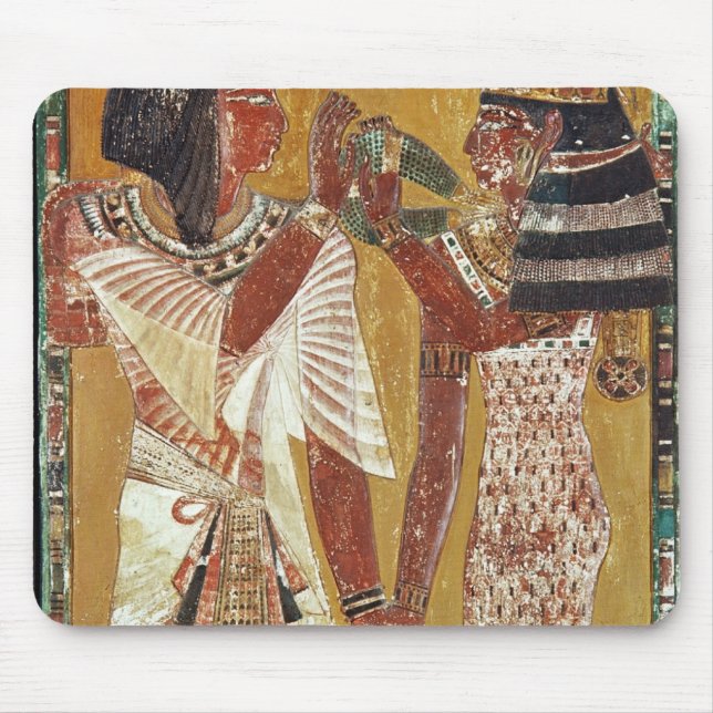 Relief depicting the Goddess Hathor placing Mouse Pad (Front)