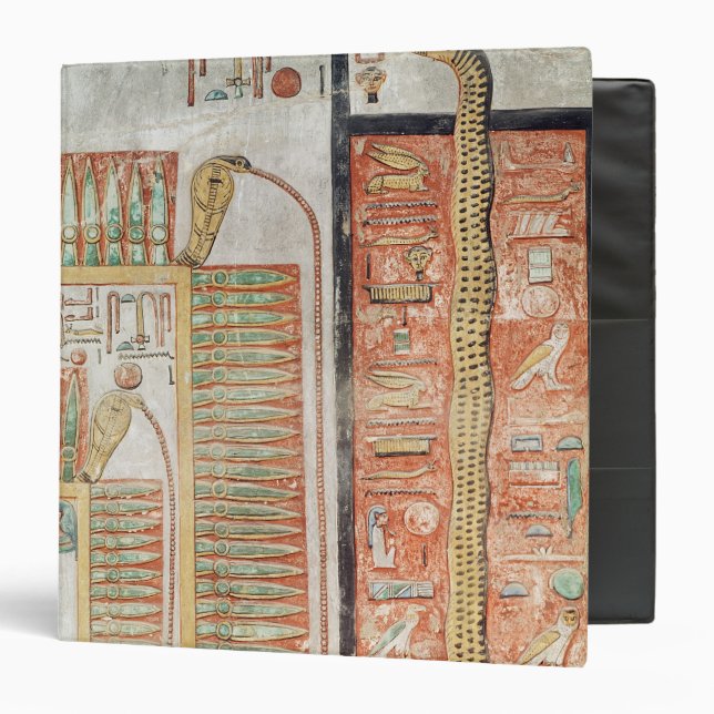 Relief depicting the path which dead must binder (Front/Inside)