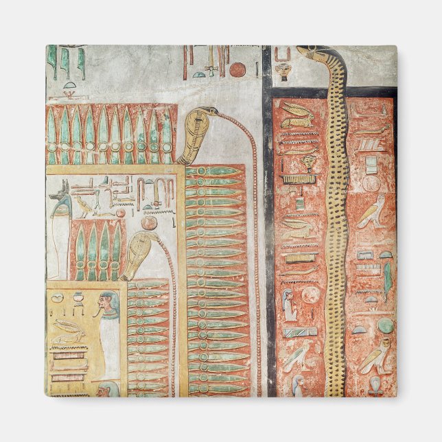 Relief depicting the path which dead must magnet (Front)