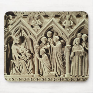 Relief depicting the Presentation of the Monks Mouse Pad