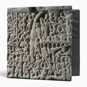 Relief depicting the Siege of Carcassonne Binder