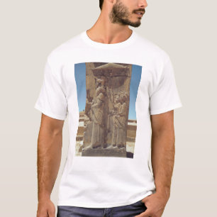 Relief depicting Xerxes I  with two attendants T-Shirt