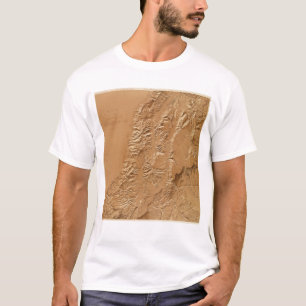 Relief map of Utah T-Shirt