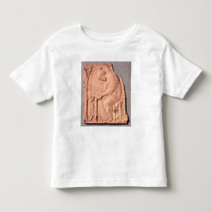Relief of a monk studying, from Hotel de Toddler T-shirt