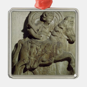 Relief of Epona, Gaulish goddess Metal Ornament