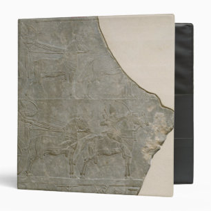 Relief of the Assyrian army in battle and at Binder
