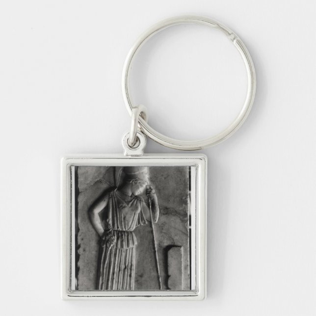 Relief of the Mourning Athena, c.460 Keychain (Front)