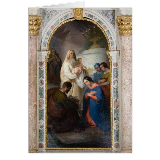 Religieux Catholique Présentation Jésus Temple (Devant)