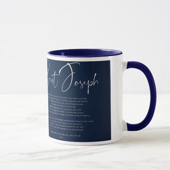 Religieux catholique Saint-Joseph Mug catholique (Droite)