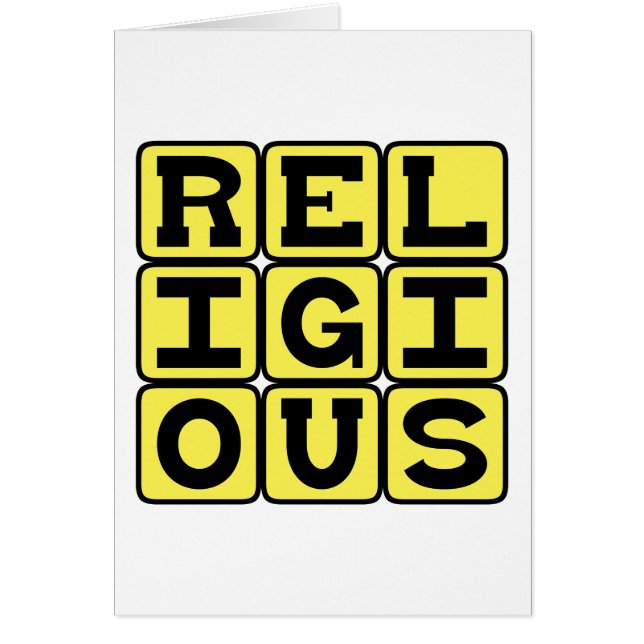 Religieux, Croyant Dévot (Devant)
