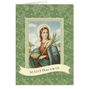 Religieux Sainte-Lucy Patron Sainte-des-Yeux Lucie