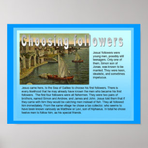 Religion, Christian, Jesus, Choosing followers Poster