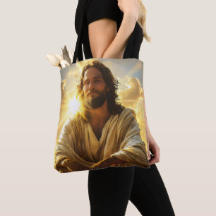Religion Christianity Jesus Tote Bag