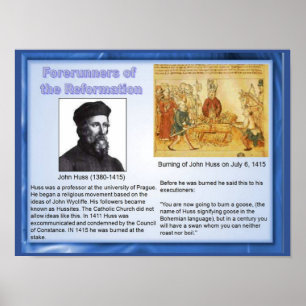 Religion, History, Foreunners of reformation Poster