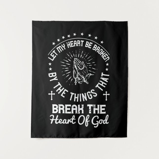 Religion - Let My Heart Be Broken Tapestry (Front)