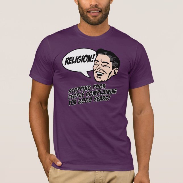 Religion - Stop complaining! T-Shirt (Front)