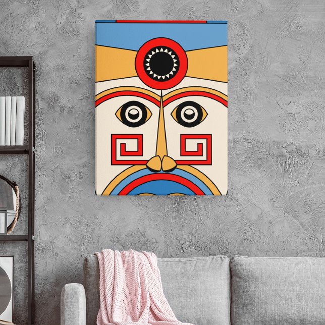 Religion Tiki Canvas Print (Creator Uploaded)