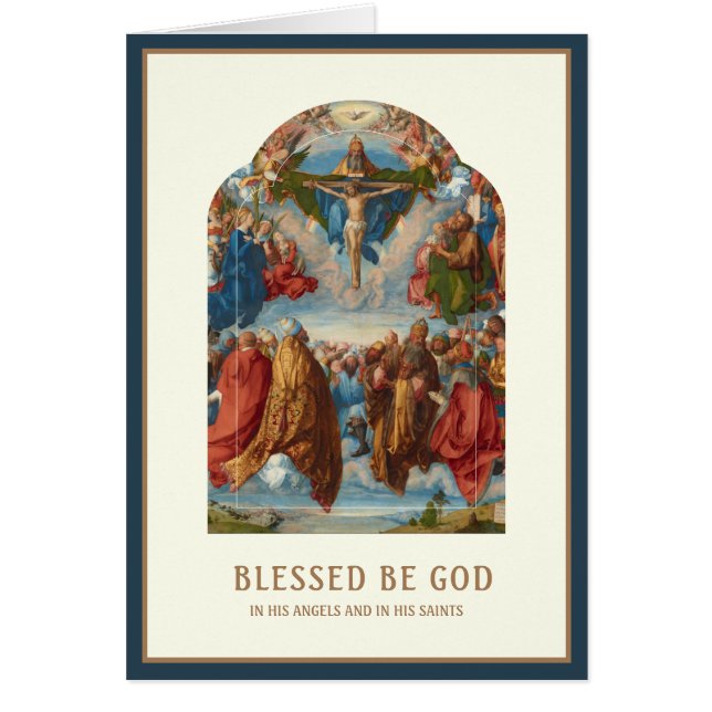 Religious All Saints Day Holy Trinity (Front)