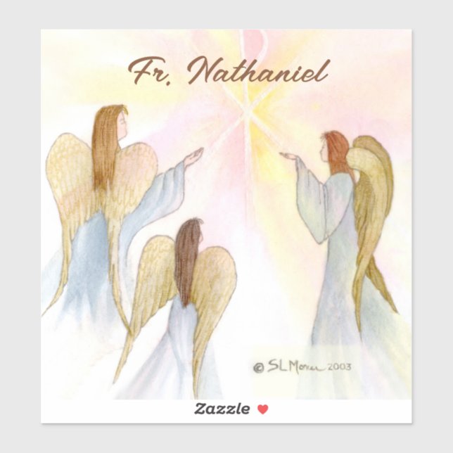 Religious Angels Personalized (Sheet)