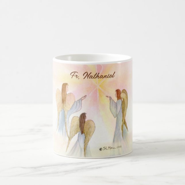 Religious Angels Personalized Coffee Mug (Center)
