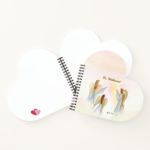 Religious Angels Personalized Notebook