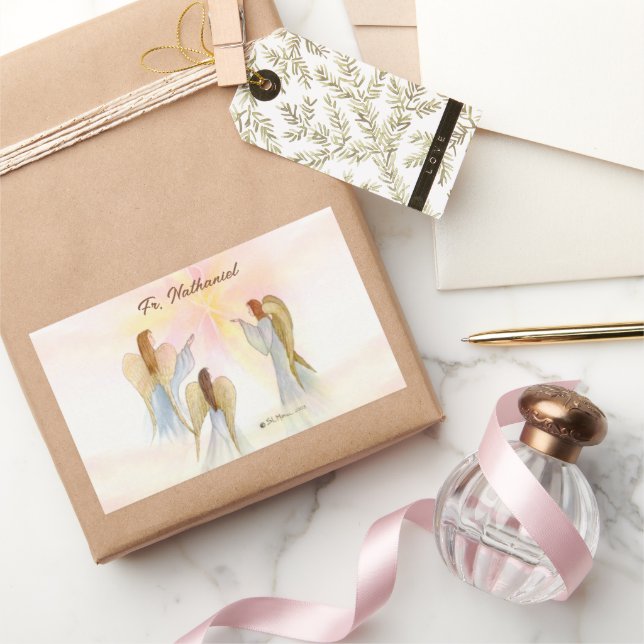Religious Angels Personalized Sticker (Gifting)